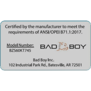091-0010-22 - Bad Boy Mower Parts