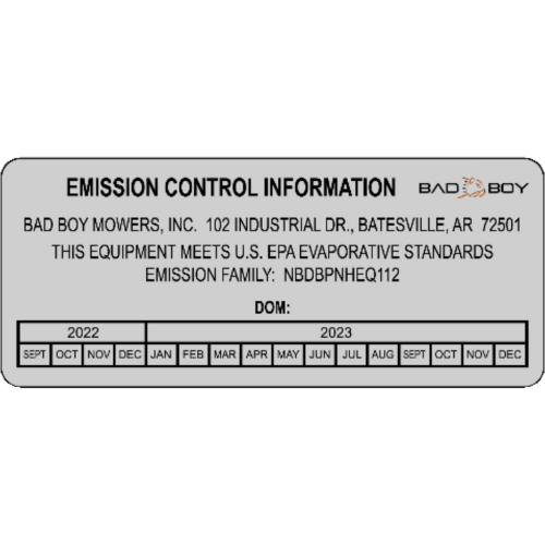 091-0015-23 - Bad Boy Mower Parts