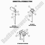Cannister & Hydaulic Tank