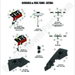 Console & Fuel Tank - Detail