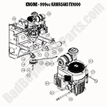 Engine - Kawasaki FX1000