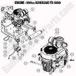 Engine - Kawasaki FX1000