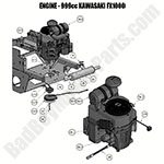 Engine - Kawasaki FX1000