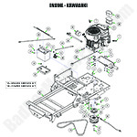 Engine - Kawasaki FR730