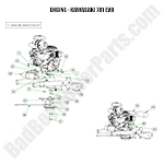 Engine - Kawasaki EVO781 EFI