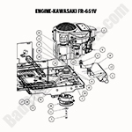 Engine - Kawasaki FR651V