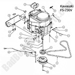 Engine - Kawasaki FS730