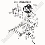 Engine - Kawasaki FS600V