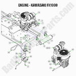 Engine - Kawasaki FX1000