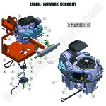 Engine - Kawasaki FX1000 EFI