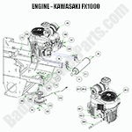 Engine - Kawasaki FX1000