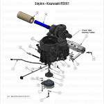 Engine - Kawasaki FX691