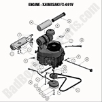 Engine - Kawasaki FX691V