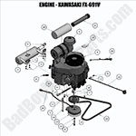 Engine - Kawasaki FX691V