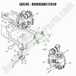 Engine - Kawasaki FX850