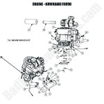 Engine - Kawasaki FX850