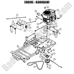Engine - Kawasaki FR730