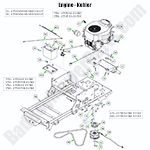 Engine - Kohler KT740 & KT745P
