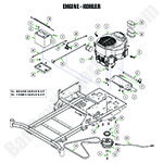 Engine - Kohler KT745