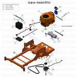 Engine - Kohler KT722