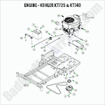 Engine - Kohler KT725 & KT740