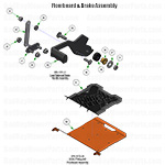 Floorboard & Brake Assembly
