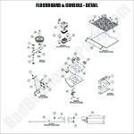 Floorboard & Console - Detail