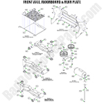 Front Axle, Floorboard & Rear Plate