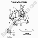 Fuel Line & Pillow Block