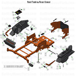 Fuel Tank & Rear Cover