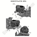 Kohler KT725, KT740 Detail