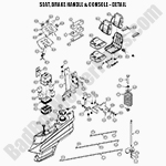 Seat, Brake & Console - Detail