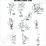 Seat, Brake & Console - Detail