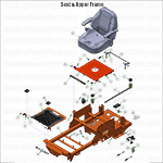 Seat & Upper Frame Assembly