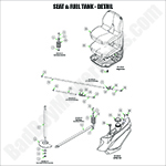 Seat & Fuel Tank - Detail