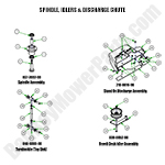 Spindle, Idlers & Discharge Chute