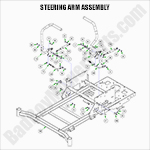 2022-zt-avenger-steering-arm-assembly