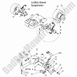 Wheel Motors & Rear Suspension