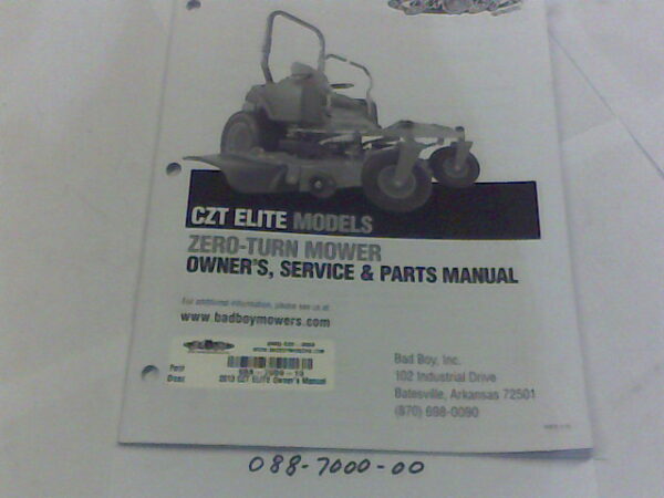 088-7000-13 - Bad Boy Mower Parts