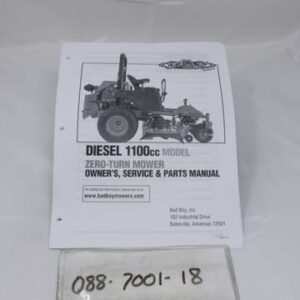088-7001-18 - Bad Boy Mower Parts