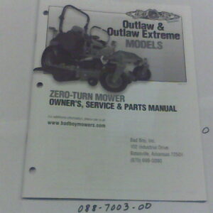 088-7003-00 - Bad Boy Mower Parts