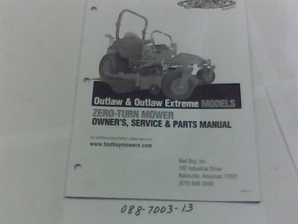 088-7003-13 - Bad Boy Mower Parts