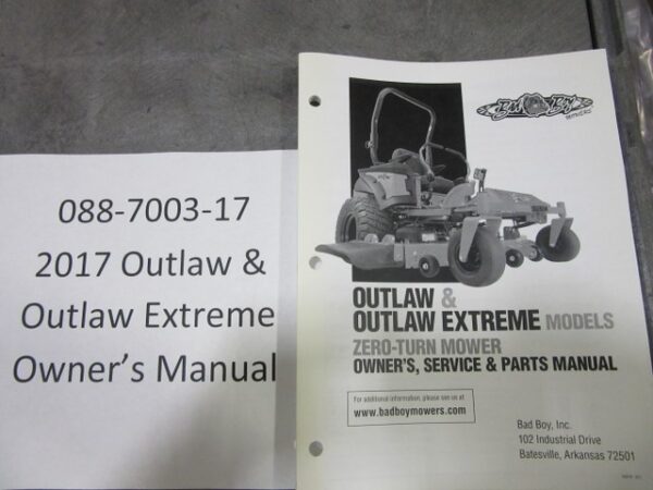 088-7003-17 - Bad Boy Mower Parts