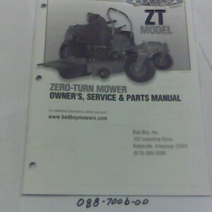 088-7006-00 - Bad Boy Mower Parts