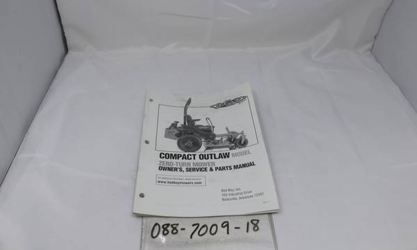 088-7009-18 - Bad Boy Mower Parts