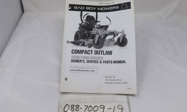 088-7009-19 - Bad Boy Mower Parts