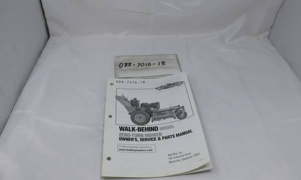 088-7010-18 - Bad Boy Mower Parts