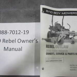 088-7012-19 - Bad Boy Mower Parts