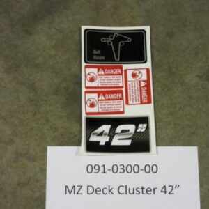 091-0300-00 - Bad Boy Mower Parts