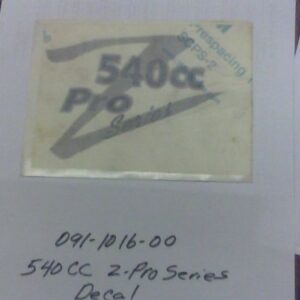 091-1016-00 - Bad Boy Mower Parts